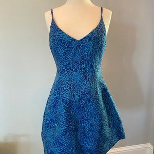 Luxxel Sparkle blue cocktail dress